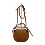 Chloe◆ショルダーバッグ/レザー/CML/無地/CHC21US350E48248//