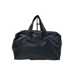 COMME des GARCONS◆Mini Boston Bag/ナイロン/BLK/無地/GZ-K207