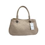 ショッピングbottega BOTTEGA VENETA◆ハンドバッグ/レザー/CRM