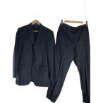 DOLCE&GABBANA◆スーツ/--/ウール/BLK/ストライプ