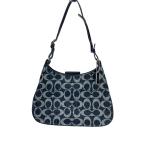 COACH◆ハンドバッグ/--/BLK/総柄/8139