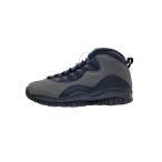 NIKE◆AIR JORDAN 10 RETRO CHARRED/28.5cm/BLK/HJ6779-001
