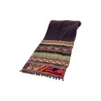 LEONARD◆スカーフ/ウール/BRW/総柄/レディース//