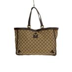 ショッピングＧＧキャンバス GUCCI◆ショルダーバッグ_GGキャンバス/キャンバス/BEG