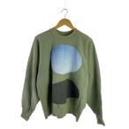 YEEZY◆JESUS IS KING/スウェット/L/コットン/KHK