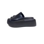 ショッピングmelissa melissa◆サンダル/24cm/BLK