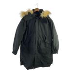 ショッピングモッズ AVIREX◆モッズコート/--/ナイロン/BLK/6192250