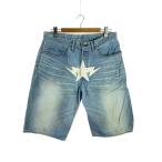 A BATHING APE◆ショートパンツ/XXL/デニム/IDG/001DSI301001M