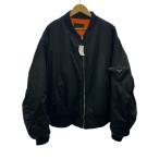 ショッピングPRADA PRADA◆ラフ期/Re-Nylon ボンバージャケット/XXXL/ナイロン/BLK/SGB903 S222 1W08//
