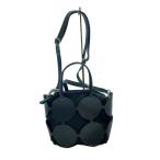 ショッピングhardy PIERRE HARDY◆バケットショルダーバッグ/--/ブラック/角擦れ有/ピエールアルディ//