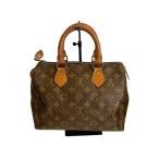 ショッピングLOUIS LOUIS VUITTON◆1)スピーディ25_モノグラム・キャンバス_BRW/PVC/BRW