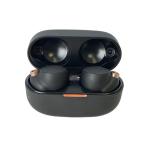 ショッピングwf-1000xm4 SONY◆イヤホン・ヘッドホン WF-1000XM4 (B) [ブラック]