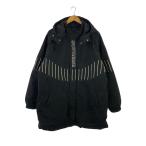 Supreme◆Pinstripe PANEL SPORTS PARKA/ジャケット/XL/ナイロン/BLK