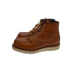 RED WING◆ブーツ/BRW/ブラウン/E875/レッドウィング/ハイカット