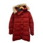 CANADA GOOSE◆ダウンジャケット/M/ポリエステル/RED/レッド/赤/無地/2320JL/カナダグース