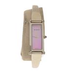 GUCCI◆クォーツ腕時計/アナログ/ステンレス/PNK/SLV/1500L//