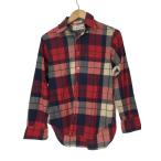 ショッピングINDIVIDUALIZED individualized shirts◆長袖Tシャツ/--/コットン/RED/チェック