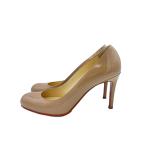ショッピングNUDE Christian Louboutin◆パンプス/37/BEG/エナメル/NUDE6248