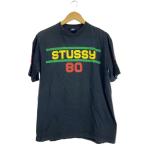 STUSSY◆Tシャツ/M/コットン/NVY