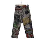 Vivienne Westwood MAN◆ストレートパンツ/46/コットン/マルチカラー/VW-V1-79489