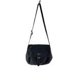 PRADA◆ショルダーバッグ/ナイロン/BLK