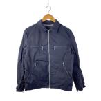 COMME des GARCONS HOMME◆ブルゾン/S/ポリエステル/NVY/HS-J024/色褪せ/変色有/状態考慮
