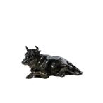 高村光雲/座牛/インテリア雑貨/SLV/箱付