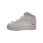 ショッピングエアフォース NIKE◆AIR FORCE 1 MID_エアフォース 1 ミッド/27.5cm/WHT/レザー