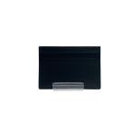 BVLGARI* футляр для карточек / кожа /BLK/ одноцветный / мужской //