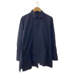 YOHJI YAMAMOTO◆25SS BROAD R-ASYMMETRY BLOUSE 