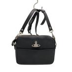 ショッピングVivienne Vivienne Westwood◆ショルダーバッグ/レザー/BLK/無地