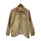 ショッピングLIVE adidas◆oasis Live25 ツアーコーチジャケット/M/ポリエステル/BEG/※左袖、胸辺り汚れ有//