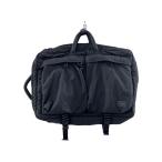 PORTER◆SENSES/2WAY/ブリーフケース/ナイロン/ブラック