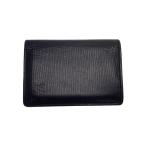 LOUIS VUITTON◆ポルト・トレゾール・インターナショナル_エピ_BLK/レザー/ブラック/メンズ