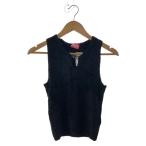 ショッピングdiesel DIESEL◆ベスト/XS/コットン/BLK/無地