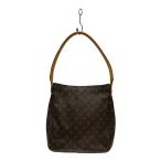 LOUIS VUITTON◆ルーピングGM_モノグラム・キャンバス_BRW/M51145/PVC/BRW