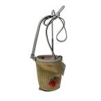 ショッピングかごバック kate spade new york◆ショルダーバッグ/--/YLW/かごバック