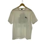 STUSSY◆Tシャツ/L/コットン/WHT//