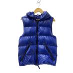 DUVETICA◆ダウンジャケット/--/ナイロン/BLU/ブルー/無地