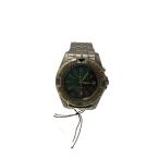 FOSSIL* ощущение б/у иметь / кварц наручные часы / аналог /GRN/SLV/LU-2549