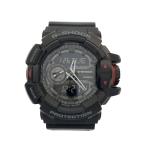 CASIO◆クォーツ腕時計・G-SHOCK/デジアナ/BLK