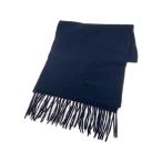 ショッピングカシミア Salvatore Ferragamo◆マフラー/カシミア100％/BLK/無地/メンズ//