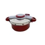 ショッピングred T-fal◆クリプソ ミニット デュオ圧力鍋/RED