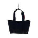 PORTER◆L-Fine_エルファイン/トートバッグ/ナイロン/BLK/無地