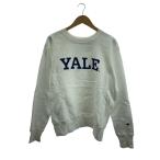 Champion◆REVERSE WEAVE/赤タグ復刻/YALE/スウェット/XL/コットン/WHT/プリント/C5-U001