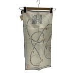 HERMES◆カレ70 夢を追いかけて/スカーフ/シルク/WHT/総柄/レディース