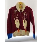 ショッピングカウチン ozone community◆カウチンニット(厚手)/FREE/ウール/RED