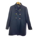ショッピングzara ZARA◆コート/L/ウール/NVY/8557/298/401