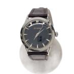 BENRUS◆手巻腕時計/アナログ/レザー/BLK/BRW/SS/2.302.340