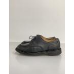 ショッピングEVISU EVISU◆ドレスシューズ/UK6.5/BLK/レザー